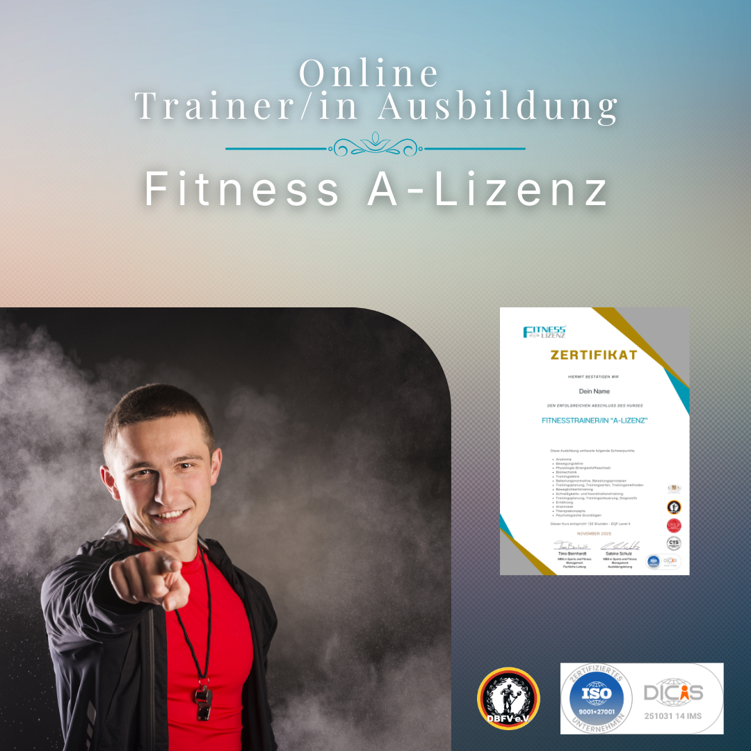 Fitnesstrainer/in "A-Lizenz"