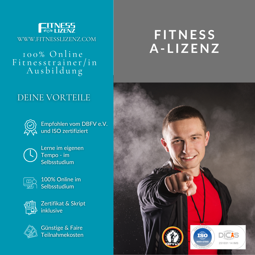 Fitnesstrainer/in "A-Lizenz"