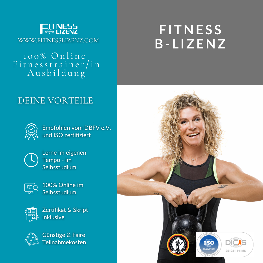 Fitnesstrainer/in "B-Lizenz"