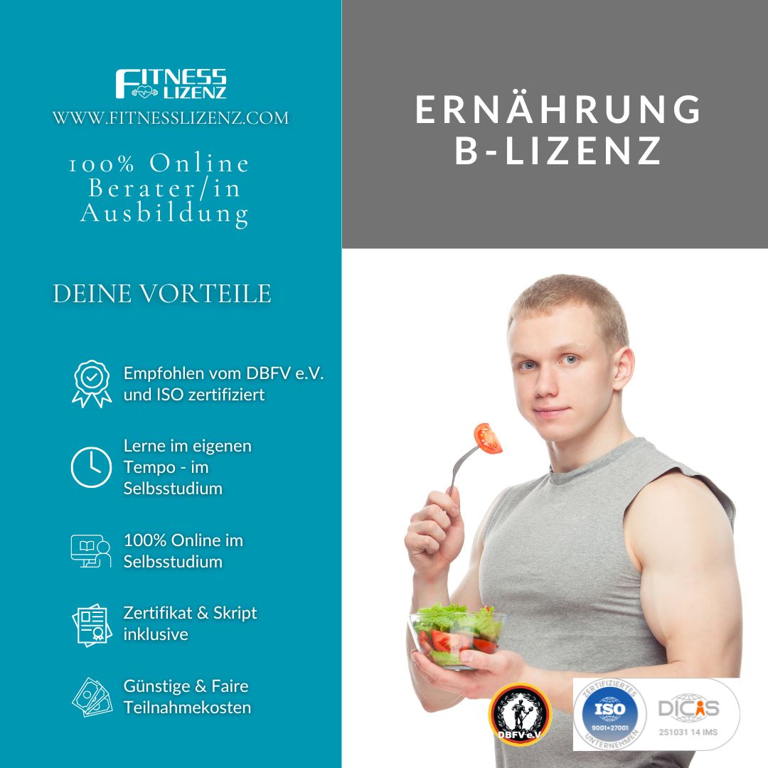 Ernährungsberater/in "B-Lizenz"