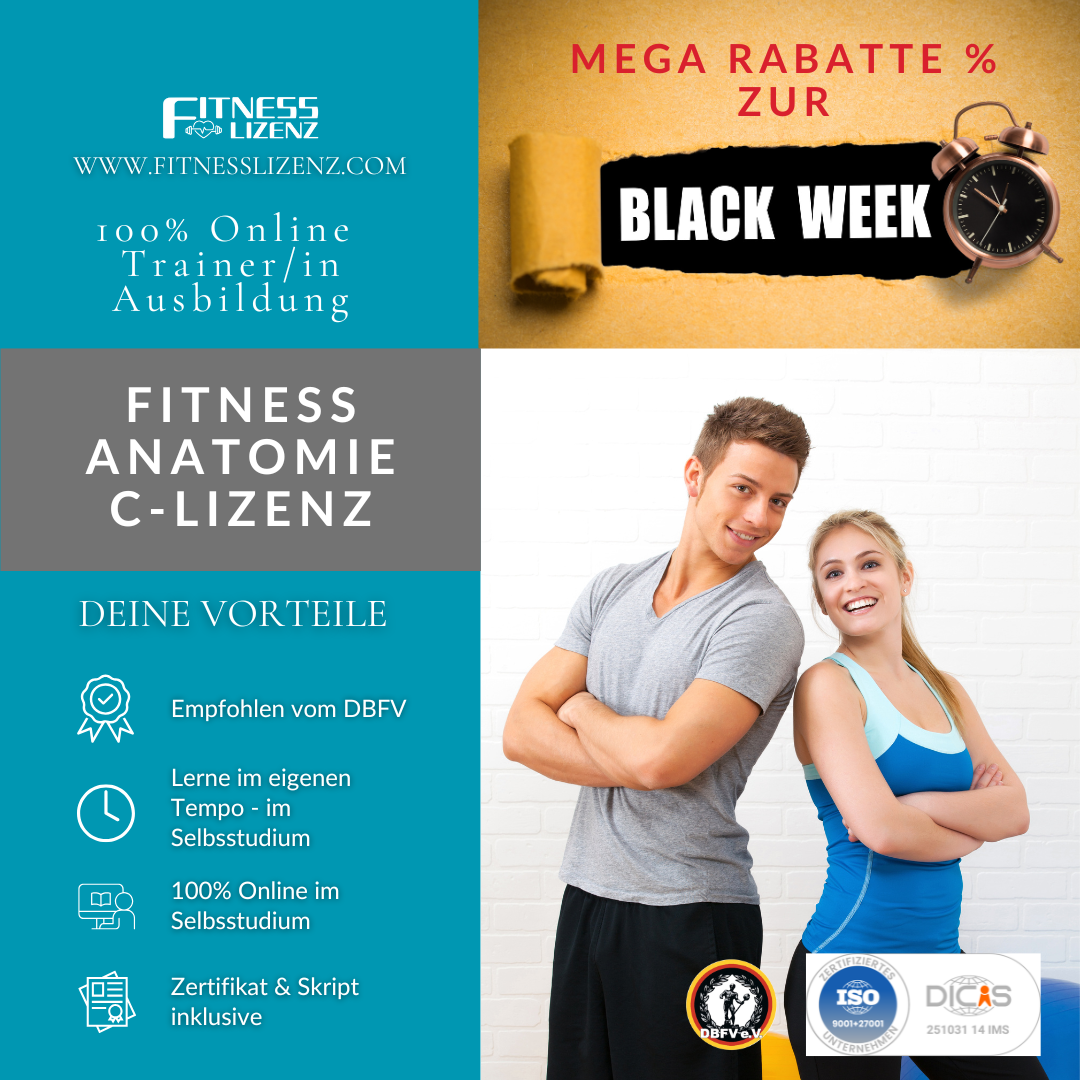 Trainer/in für Fitness Anatomie "C-Lizenz"