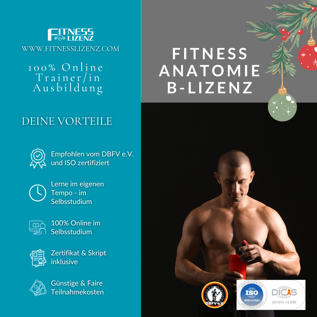 Trainer/in für Fitness Anatomie "B-Lizenz"