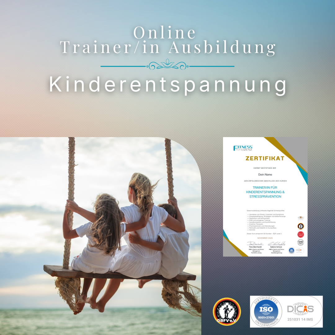 Trainer/in für Kinder-Entspannung und Stressprävention