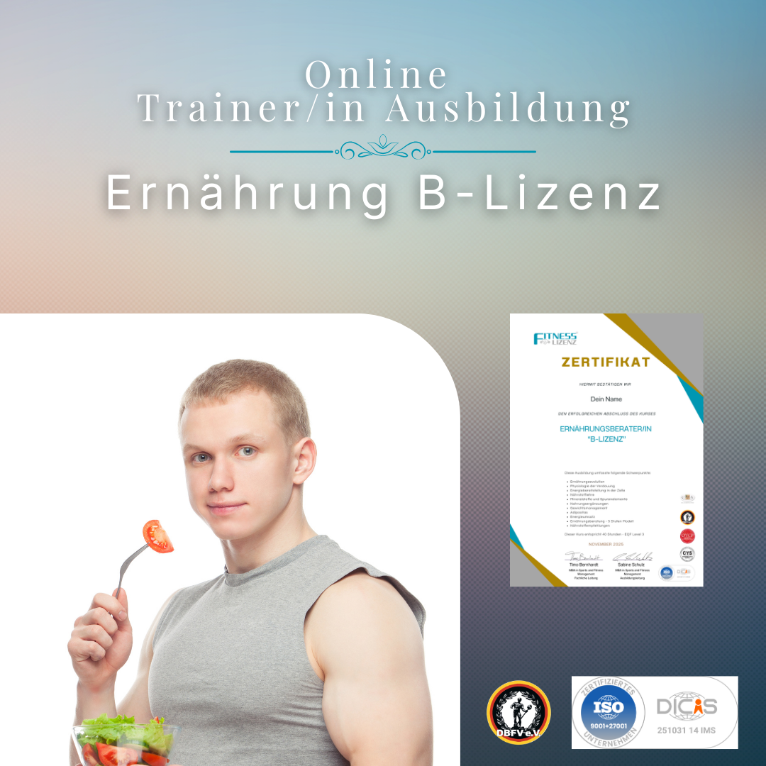 Ernährungsberater/in "B-Lizenz"