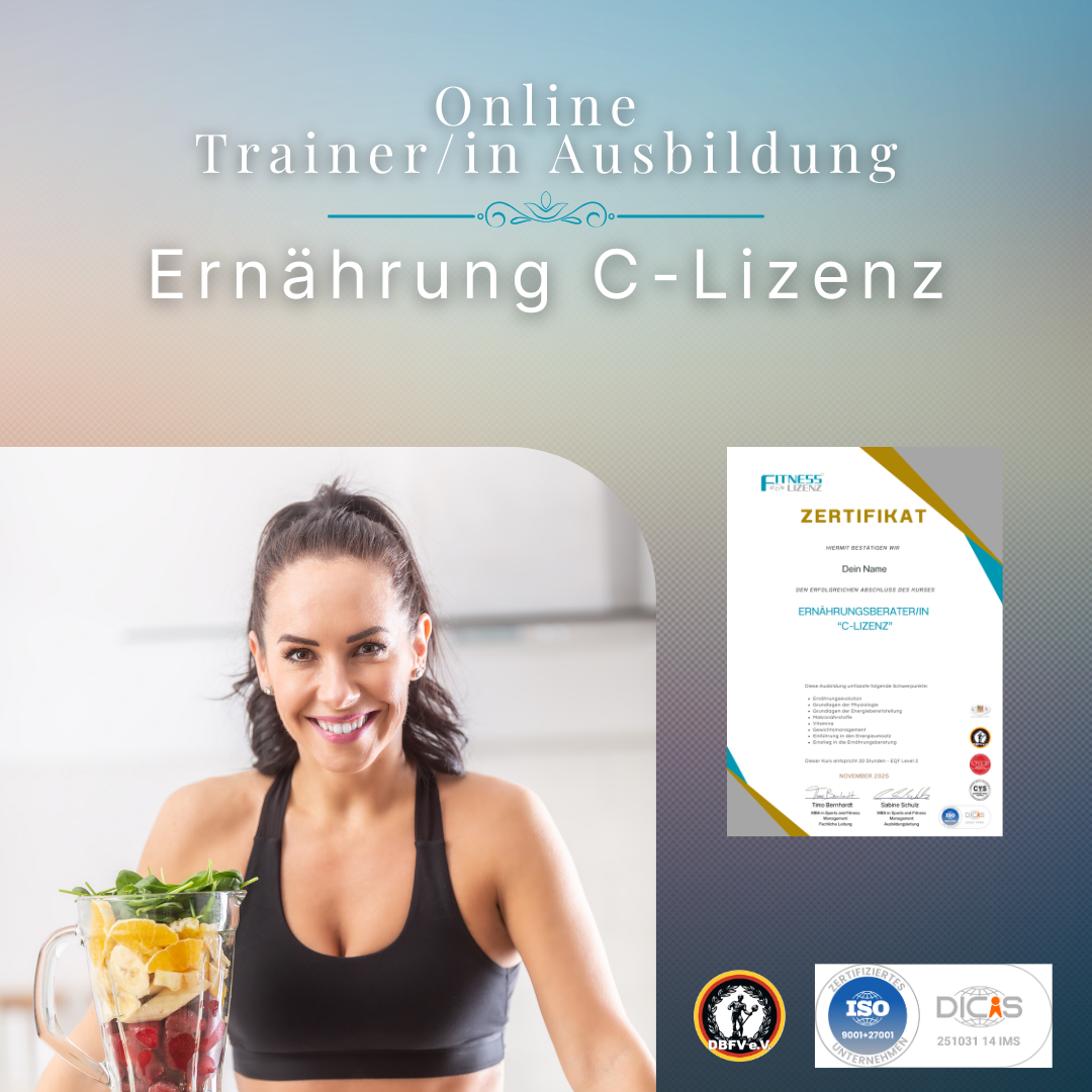 Ernährungsberater "C-Lizenz"