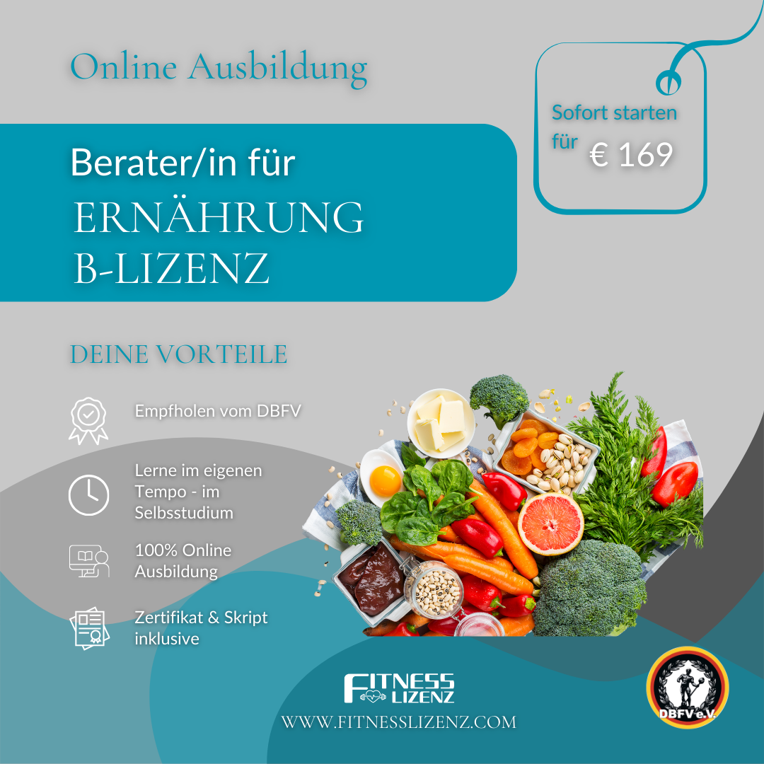Ernährungsberater/in "B-Lizenz"