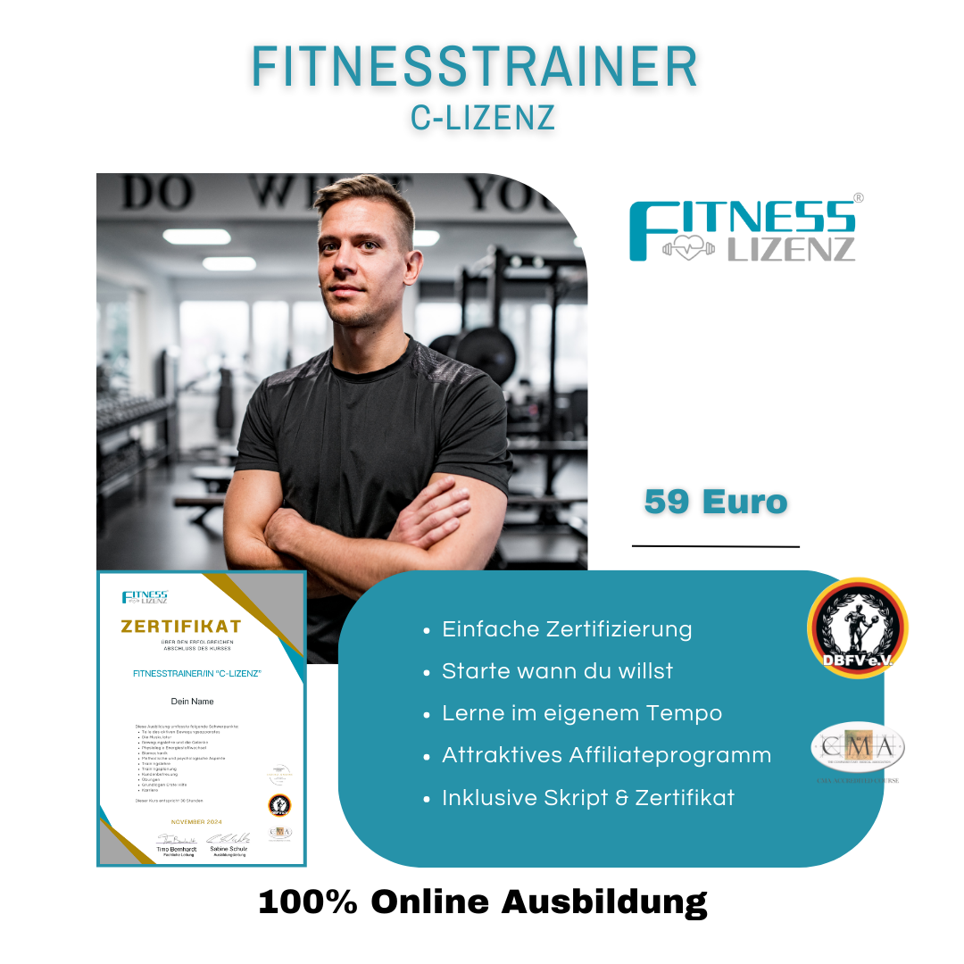 Fitnesstrainer/in "C-Lizenz"