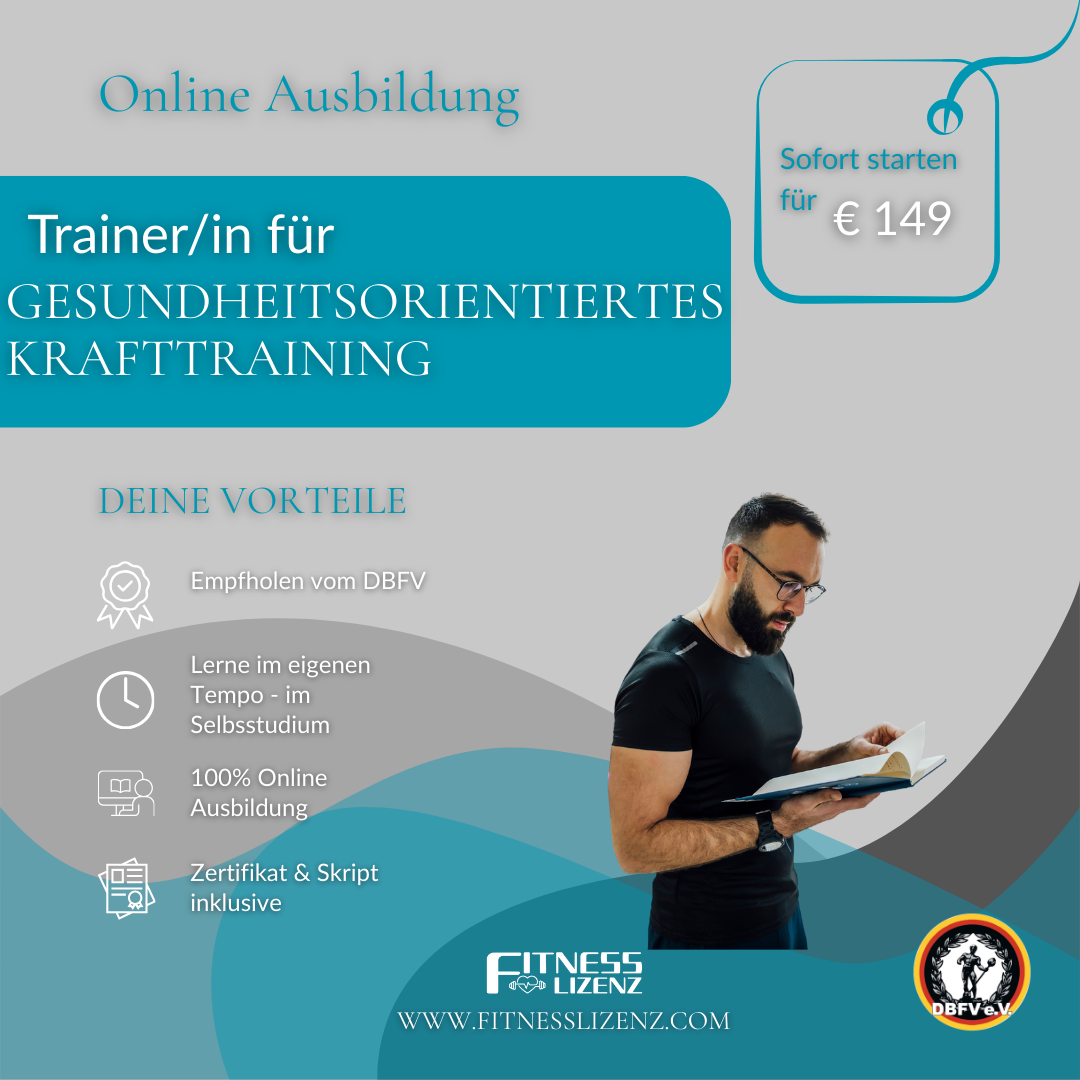 Trainer/in für gesundheitsorientiertes Krafttraining