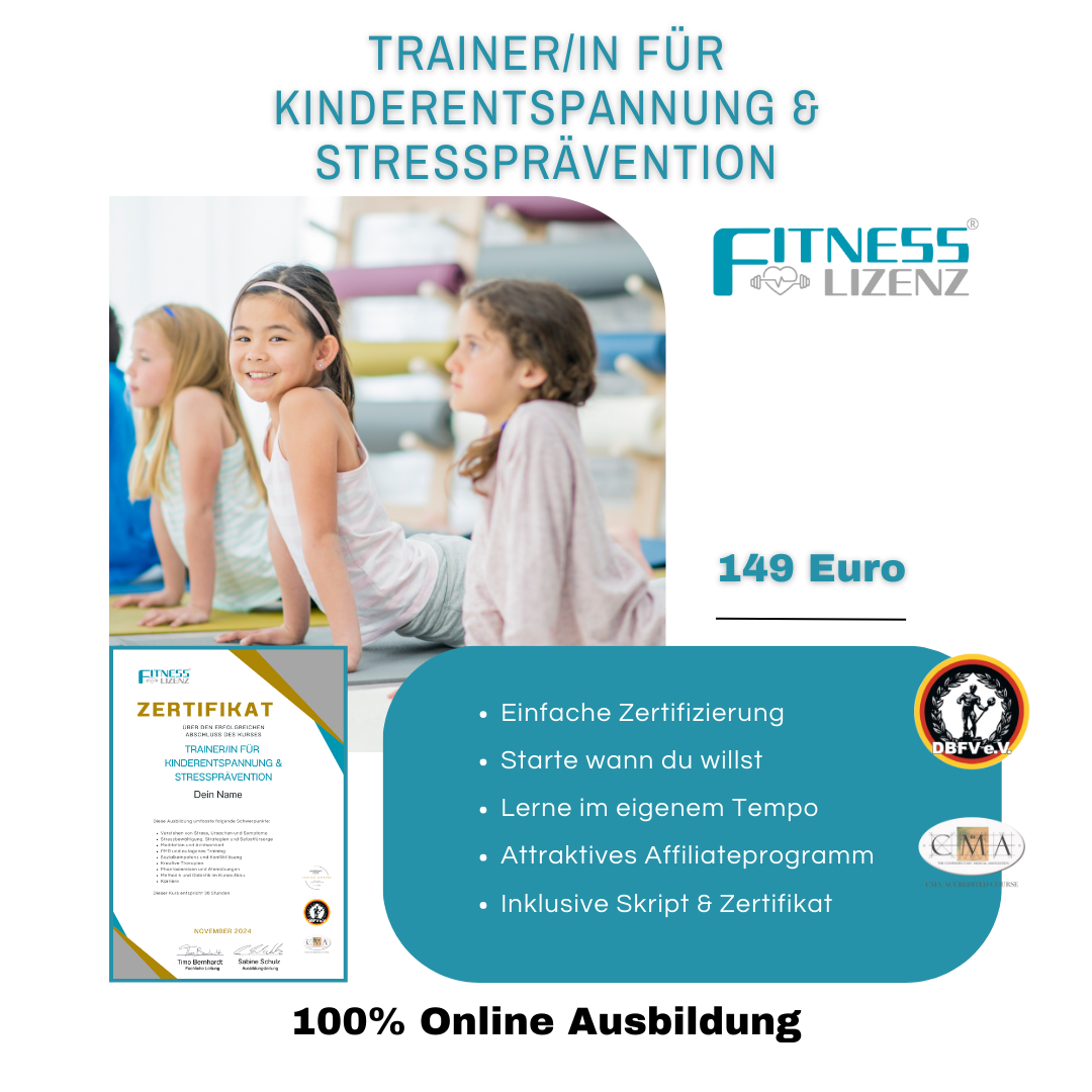 Trainer/in für Kinder-Entspannung und Stressprävention