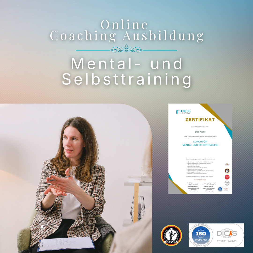 Coach für Mental- und Selbsttraining