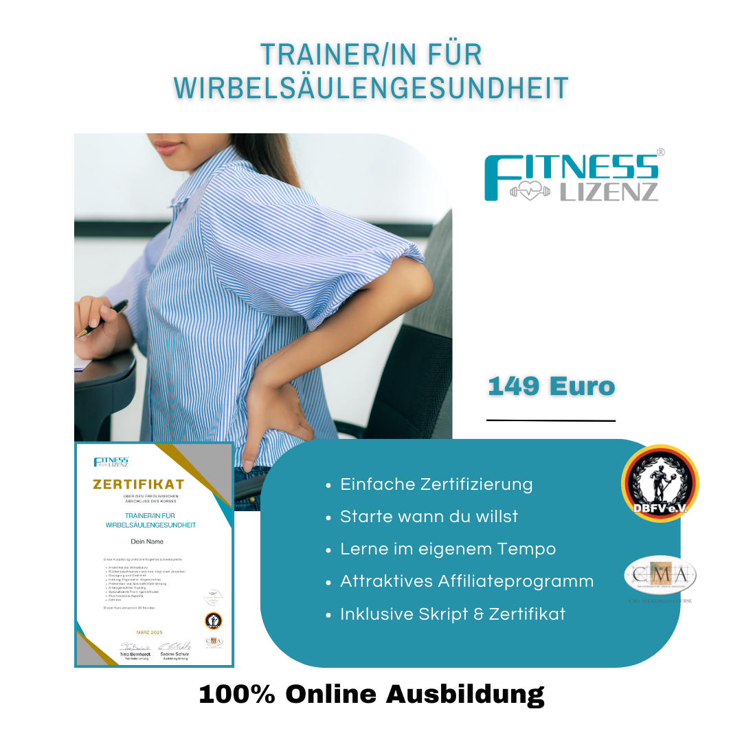 Trainer/in für Wirbelsäulengesundheit